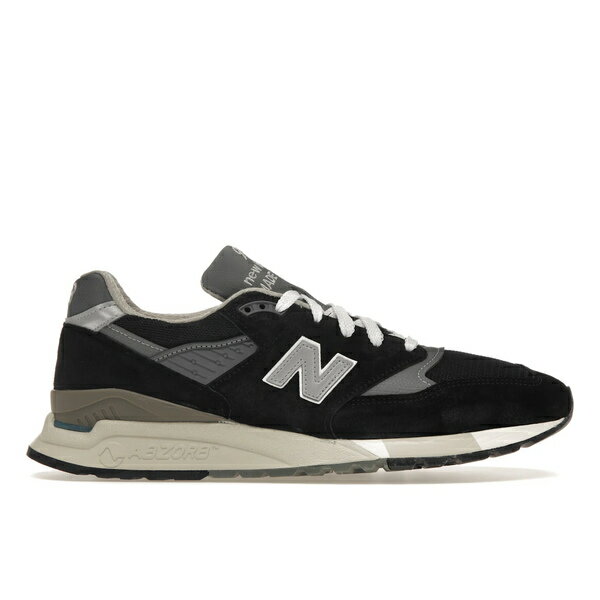 New Balance ニューバランス メンズ スニーカー 【New Balance 998 MiUSA Black Silver】 サイズ US_6(24.0cm) Black/Silver