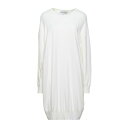 EUROPEAN CULTURE ヨーロピアンカルチャー ワンピース トップス レディース Short dresses White