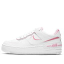Nike ナイキ レディース スニーカー WHITE/WHITE-MAGIC FLAMINGO 【(WMNS) Nike Air Force 1 Low Sha...