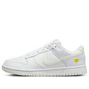 Nike ナイキ レディース スニーカー White 【(WMNS) Nike Dunk Low 'Valentine's Day - Yellow Heart' FD0803-100】 サイズ US_7.5(24.5cm)