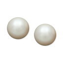 x hD [ fB[X sAXCO ANZT[ Pearl Earrings, 14k Gold AA Akoya Cultured Pearl Stud Earrings (5-1/2mm) No Color