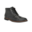 トミー ヒルフィガー メンズ ブーツ シューズ Men's Rawstin Cap Toe Chukka Boots Black