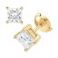 Хå꡼ߥ奫 ǥ ԥ ꡼ Certified Lab Grown Diamond Princess Stud Earrings (3 ct. t.w.) in 14k Gold Yellow Gold