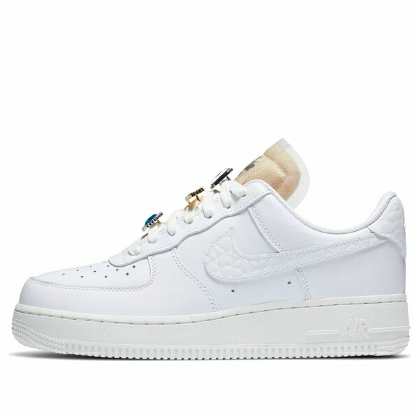 Nike ナイキ レディース スニーカー White/Brown 【(WMNS) Nike Air Force 1 Low '07 LX 'Bling' CZ8101-100】 サイズ US_W_10(4)