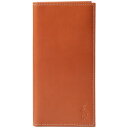 t[ Y z ANZT[ Men's Burnished Leather Narrow Wallet Brown