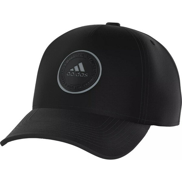 アディダス レディース 帽子 アクセサリー adidas Men's Lifestyle Stretch Fit Hat Black/Grey
