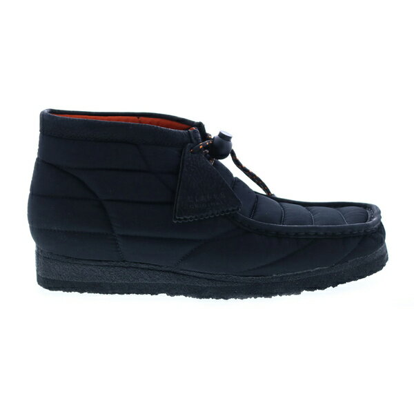 Clarks クラークス メンズ スニーカー 【Clarks Originals Wallabee Boot Black Quilted】 サイズ US_7.5(25.5cm) Black