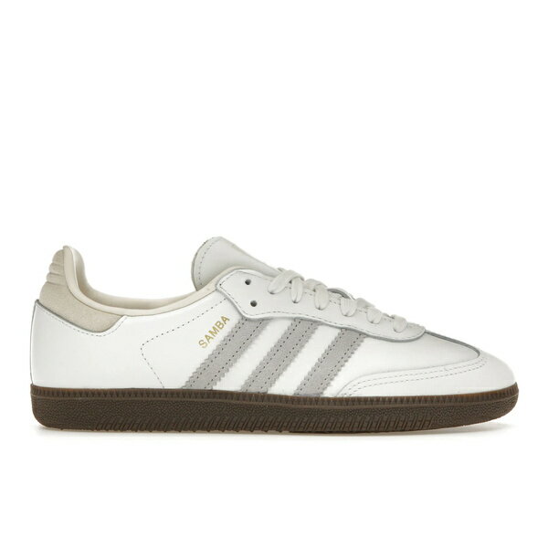 adidas アディダス メンズ スニーカー 【adidas Samba OG Core White Grey】 サイズ US_12.5(30.5cm) Core White/Grey Two/Cream White