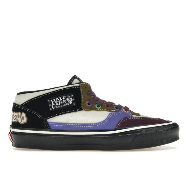 Vans バンズ メンズ スニーカー 【Vans OG Half Cab LX Brain Dead Multi Color】 サイズ US_10(28.0cm) Black/Beige/Violet/Burgundy