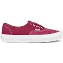 Vans バンズ メンズ スニーカー 【Vans OG Authentic LX Ray Barbee Leica Red】 サイズ US_10.5(28.5cm) Red/Maroon(4)