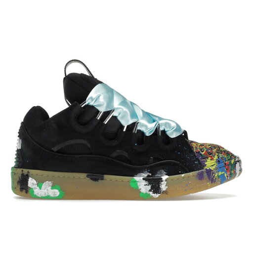 Lanvin ランバン メンズ スニーカー 【Lanvin Leather Curb Gallery Dept. Black Multi】 サイズ US_7.5(25.5cm) Black/Multi Lanvin ランバン メンズ スニーカー 【Lanvin Leather Curb Gallery Dept. Black Multi】 サイズ US_7.5(25.5cm) Black/Multi