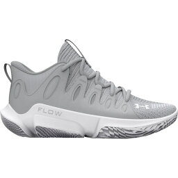 アンダーアーマー レディース バスケットボール スポーツ Under Armour Women's Flow Breakthru 4 Basketball Shoes Halo Gray/White