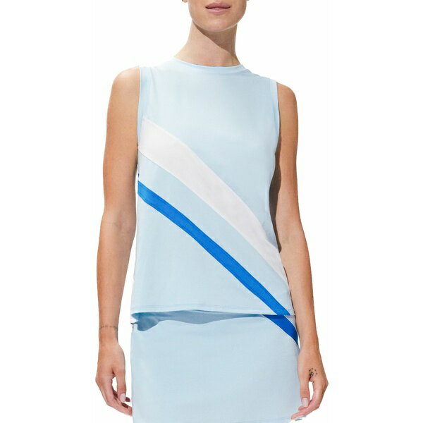 CuEoCEr[iXEEBAY fB[X Vc gbvX EleVen by Venus Williams Women's Courtside Tank Top Ice Blue