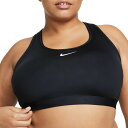ナイキ レディース カットソー トップス Nike Women 039 s Swoosh Medium-Support Padded Sports Bra (Plus Size) Black