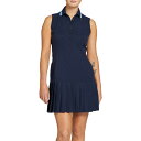 レディハーゲン レディース スカート ボトムス Lady Hagen Women 039 s Woven Pleated Sleeveless Golf Dress Navy Blazer