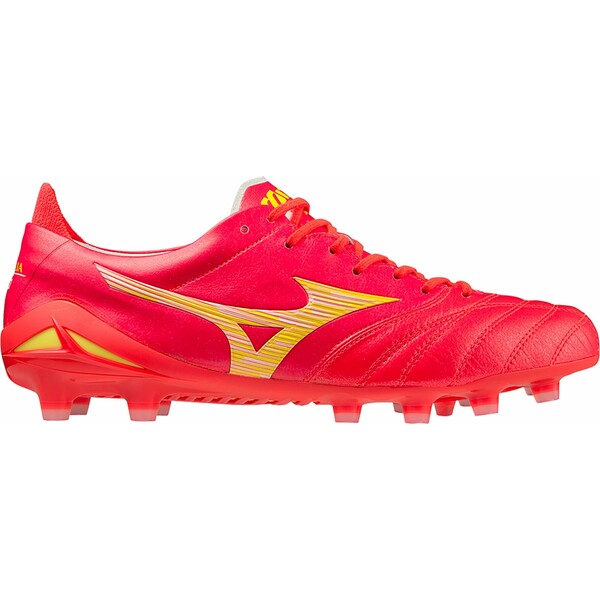 ミズノ メンズ サッカー スポーツ Mizuno Morelia Neo IV Made In Japan FG Soccer Cleats Red/White