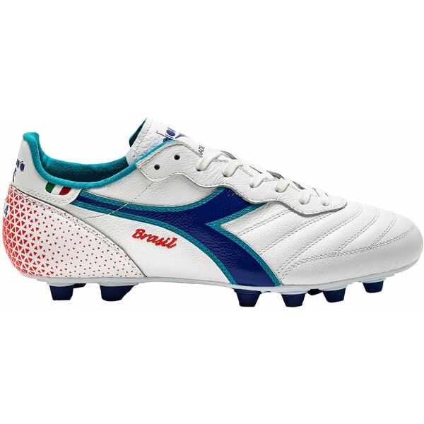 x レディース サッカー スポーツ Diadora Brasil Italy OG LT+ MDPU FG Soccer Cleats White/Navy