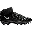 ナイキ メンズ サッカー スポーツ Nike Men's Force Savage Pro 2 Mid Football Cleats Black/White