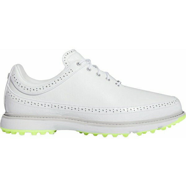 ǥ   ݡ Adidas MC80 Unisex Spikeless Golf Shoes White/Yellow
