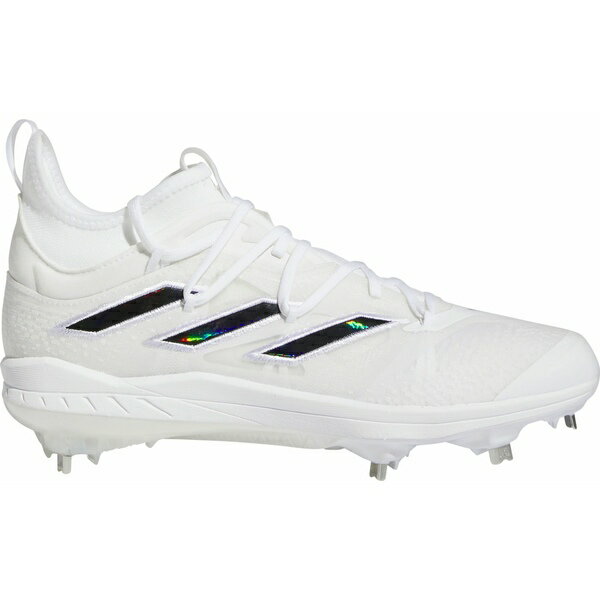 アディダス メンズ 野球 スポーツ adidas Men's adizero Afterburner 9 NWV Metal Baseball Cleats Whi..