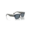 H[OACEFA Y TOXEACEFA ANZT[ Men's Polarized Sunglasses, Polar VO5530S Full Dark Blue