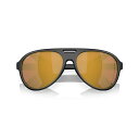 コスタデルマール メンズ サングラス・アイウェア アクセサリー Men's Polarized Sunglasses, Grand Catalina 6S9117 Matte Black, Gold