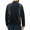 エックスレイ メンズ ジャケット＆ブルゾン アウター Men 039 s Slim Washed Denim Jacket Black Denim