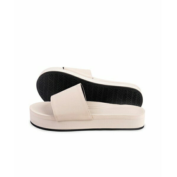 インドソール レディース サンダル シューズ Women's Slide Platform Sea salt