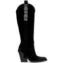 asty㤨֥ץ ǥ ֡ 塼 Women's Lisabeth Knee-High Fringe Cowbow Boots Black SuedeפβǤʤ66,800ߤˤʤޤ