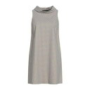 【送料無料】 アールアールディ レディース ワンピース トップス Mini dresses Grey(4)