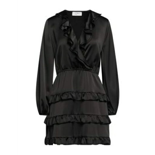 【送料無料】 ソーアリュール レディース ワンピース トップス Mini dresses Black 【送料無料】 ソーアリュール レディース ワンピース トップス Mini dresses Black