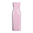 【送料無料】 ビンバ イ ローラ レディース ワンピース トップス Midi dresses Pink