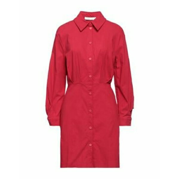 【送料無料】 リビアナコンティ レディース ワンピース トップス Mini dresses Red