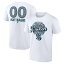 եʥƥ  T ȥåץ Seattle Kraken Fanatics Branded Personalized Name &Number Leopard Print TShirt White