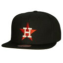 ミッチェル＆ネス ミッチェル&ネス メンズ 帽子 アクセサリー Houston Astros Mitchell & Ness Cooperstown Collection True Classics Snapback Hat Black