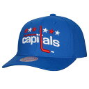 ミッチェル＆ネス ミッチェル&ネス メンズ 帽子 アクセサリー Washington Capitals Mitchell & Ness Team Ground Pro Adjustable Hat Blue