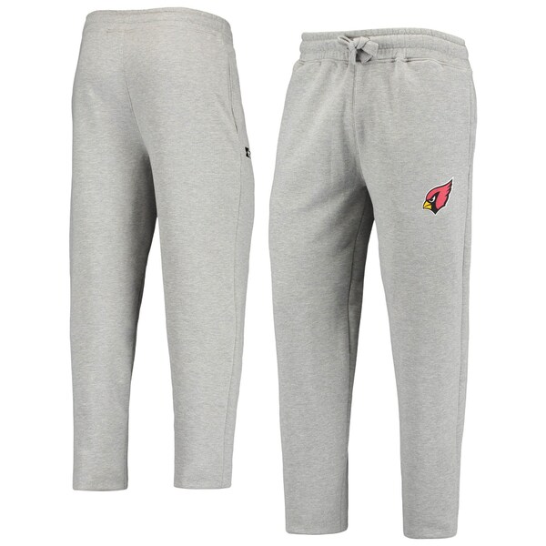 スターター メンズ カジュアルパンツ ボトムス Arizona Cardinals Starter Option Run Sweatpants Gray