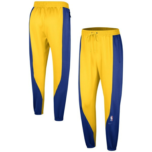 ナイキ メンズ カジュアルパンツ ボトムス Golden State Warriors Nike 2023/24 Authentic Showtime Pants Royal/Gold