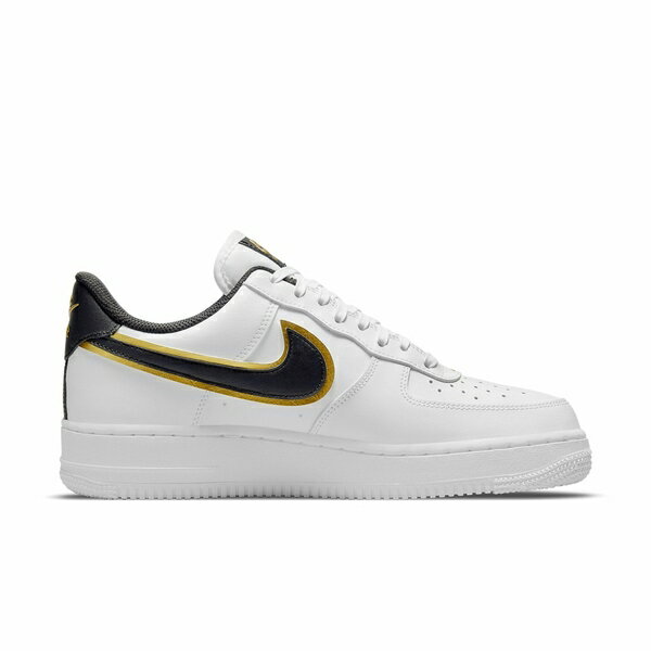 Nike ナイキ メンズ スニーカー 【Nike Air Force 1 '07 LV8 'Metallic Swoosh Pack - White Metallic Gold' DA8481-100】 サイズ US_10(28.0cm)