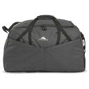 ハイシエラ メンズ ボストンバッグ バッグ High Sierra Forester Large Duffel Black Heather/Black