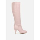 ロンンドンラグ レディース ブーツ シューズ Rum Rolls Calf Croc Boots Pink