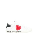 【送料無料】 モスキーノ レディース スニーカー シューズ Sneakers White(4)