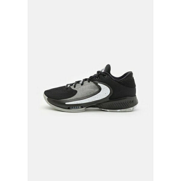 ナイキ メンズ バスケットボール スポーツ ZOOM FREAK 4 - Basketball shoes - black/white/light smoke grey