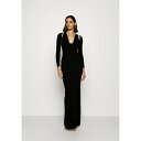 エリザベスフランキ レディース ワンピース トップス WOMAN'S DRESS - Maxi dress - nero