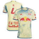 アディダス メンズ ユニフォーム トップス New York Red Bulls adidas 2023 Daniel Patrick Kit Authentic Custom Jersey Yellow