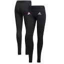 アディダス レディース カジュアルパンツ ボトムス Fresno State Bulldogs adidas Women's Alphaskin Leggings Black