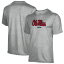 プロスフィア メンズ Tシャツ トップス Ole Miss Rebels Crew Name Drop TShirt Gray