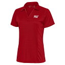 アンティグア レディース ポロシャツ トップス MIT Engineers Antigua Women's Tribute Polo Red