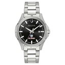 uo Y rv ANZT[ UConn Huskies Bulova Stainless Steel Classic Sport Watch -