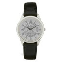 W[fB Y rv ANZT[ Liberty Flames Medallion Black Leather Wristwatch -